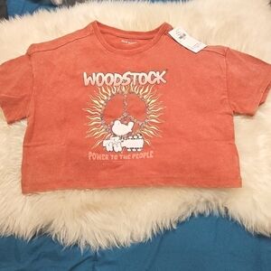 Old Navy Kids Woodstock Graphic Tee - Orange